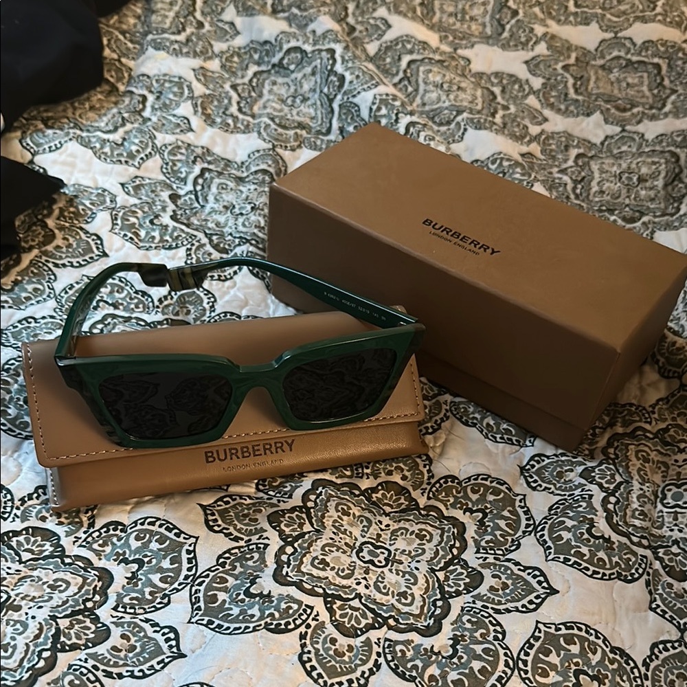 Burberry Emerald Green Sunglasses